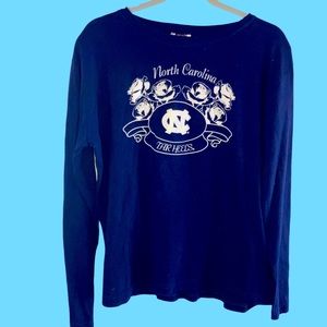 Women’s long sleeve Tar Heels tee